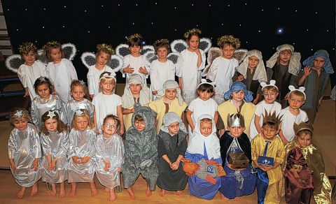 Greatham Primary School put on two performances.