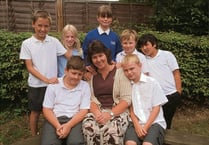 Pupils bid fond farewell to Sandra
