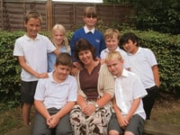 Pupils bid fond farewell to Sandra