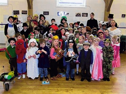 Pupils book in for dressing up fun