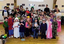 Pupils book in for dressing up fun