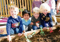 Green-fingered pupils get busy outdoors