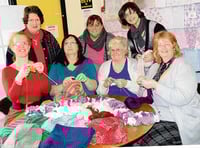 Sociable knitters help the bereaved