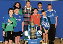 JT's special visit to the Abbey School