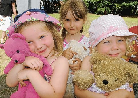 Teddy bears welcome school's new intake