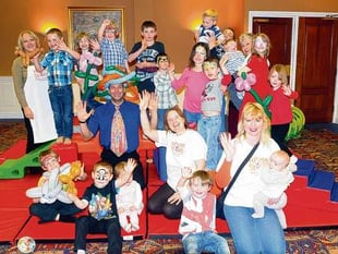 Home-Start party sparks into life