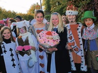 Pupils in wonderland at Liphook Carnival