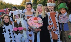 Pupils in wonderland at Liphook Carnival