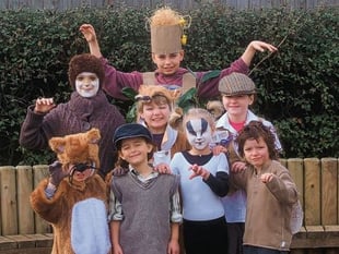 Children book in for dressing up fun
