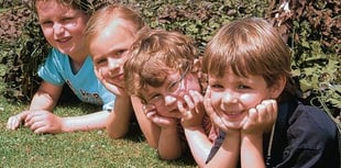 Villagers gather for fun in the sun