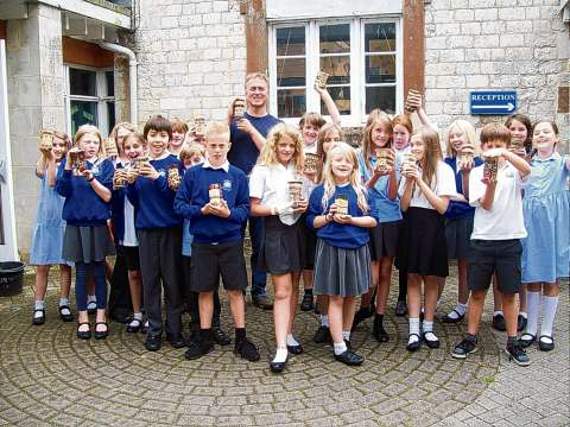 Badgers potty about artist