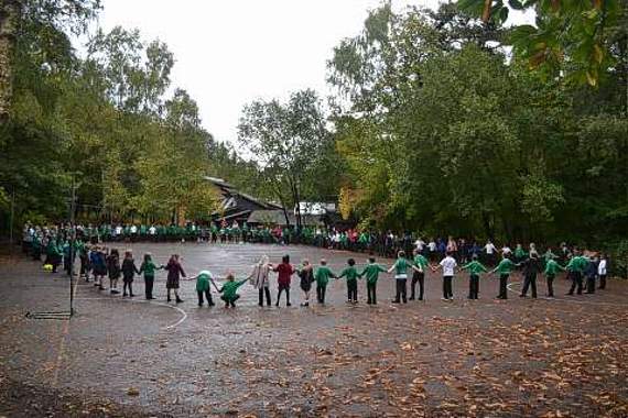Pupils relish teamwork challenge