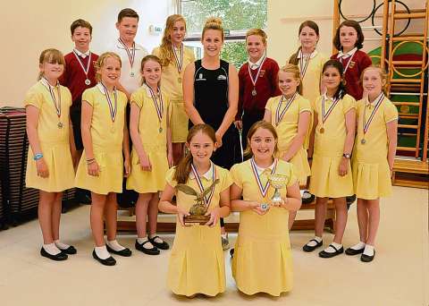 Rowledge pupils rise up for netball glory
