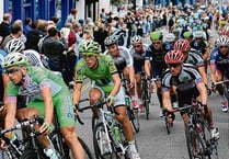 Cycling superstars hit the streets