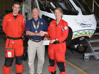 Lions help keep air ambulance flying