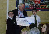 Hedgehogs' boost for Abbey School
