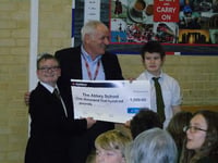 Hedgehogs' boost for Abbey School