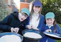 It's flippin' good fun being at school!