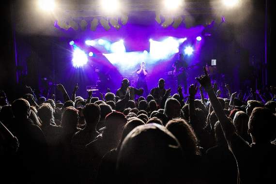 Headliners Don Broco perform at Butserfest. Picture: Marianne Harris