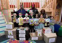 Infants book in to help link school in Africa