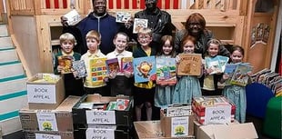 Infants book in to help link school in Africa