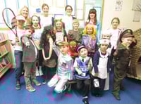 The superheroes from Bentworth Primary School