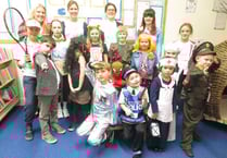 Superheroes help children in need
