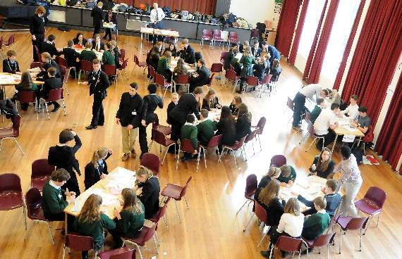 Students given a taste of business life