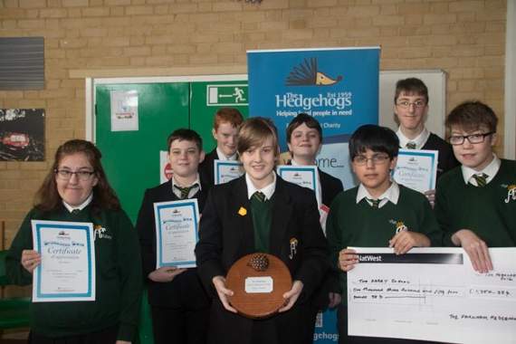 Pupils in the swim of things