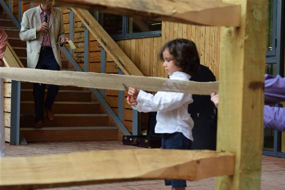 Human rights champion impresses at Bedales