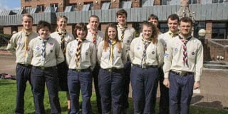 Queen's Scouts honoured at Windsor Castle