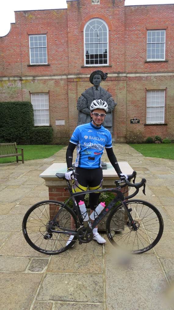 Ed Kernick who has raised £4,500 for King Edward’s