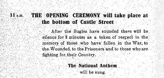 <p>Proof that the first-ever two minute silence started in Farnham.</p>