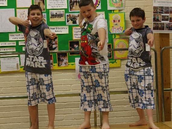 Fashion fun for pupils
