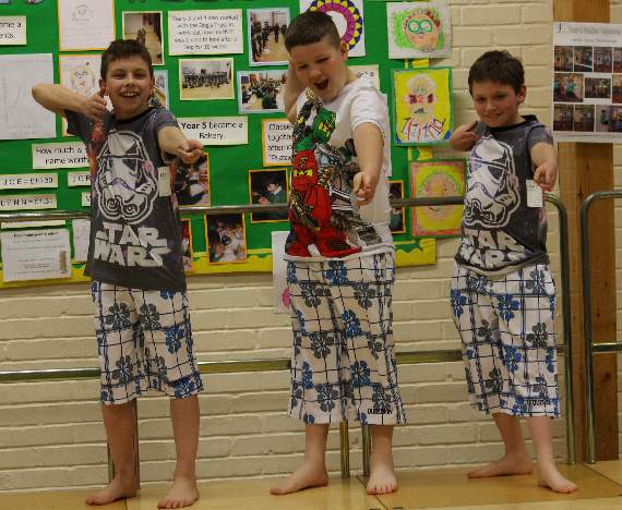 Fashion fun for pupils