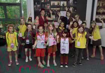 Guiding hand on festival fun day