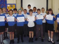 Pupils enter the dragons' den