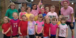 Touching torch tribute in Race for Life