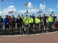 Cyclists saddle up for big build