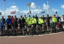 Cyclists saddle up for big build
