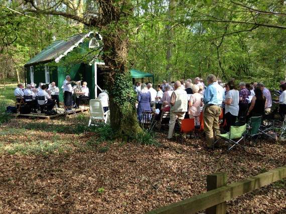 Dozens of people attended a Songs of Praise-style event