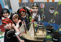 There be pirates at Hollycombe!