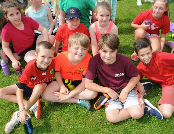 Sporting fun for school youngsters