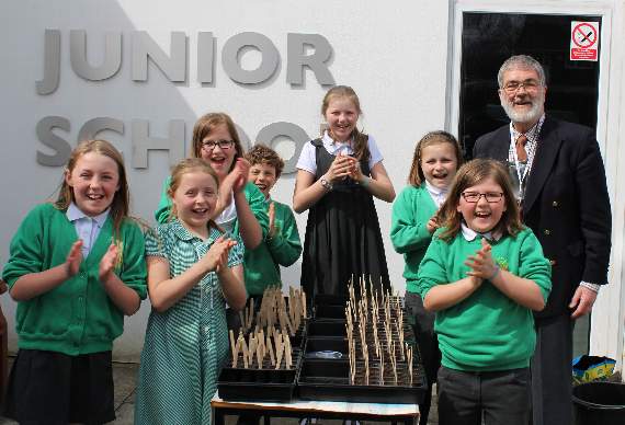 Pupils dig deep into space biology