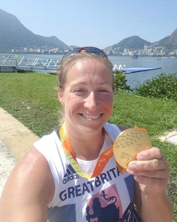 Golden girl Rachel Morris