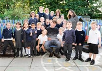 X-Factor finalist a hit at primary school