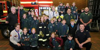 Cubs on fire station call out