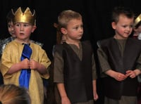 Term ends with Nativity play