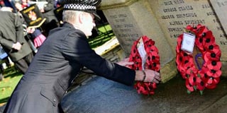 Record turnout for Remembrance