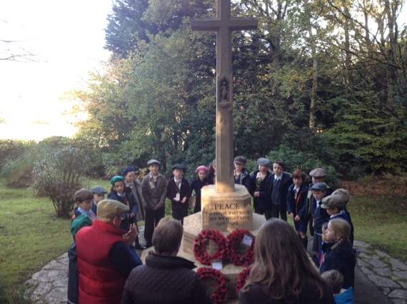 Pupils turn back clock